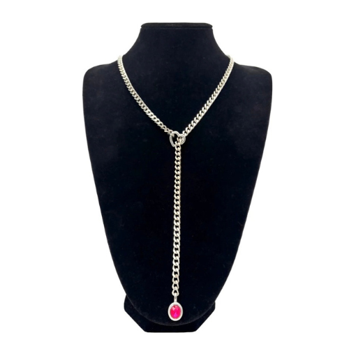 FlexiHerz™ Kristall Charm Halskette