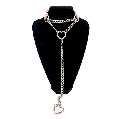 FlexiHerz™ Halsband mit Herzkette
