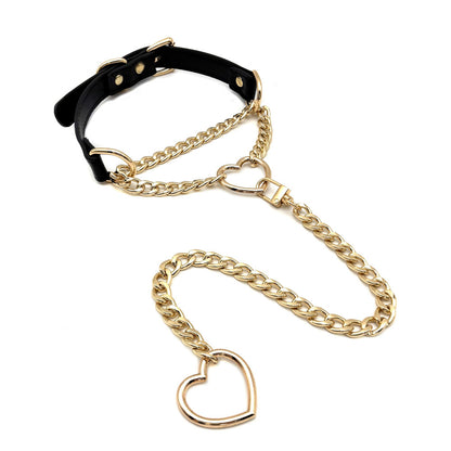 FlexiHerz™ Halsband mit Herzkette