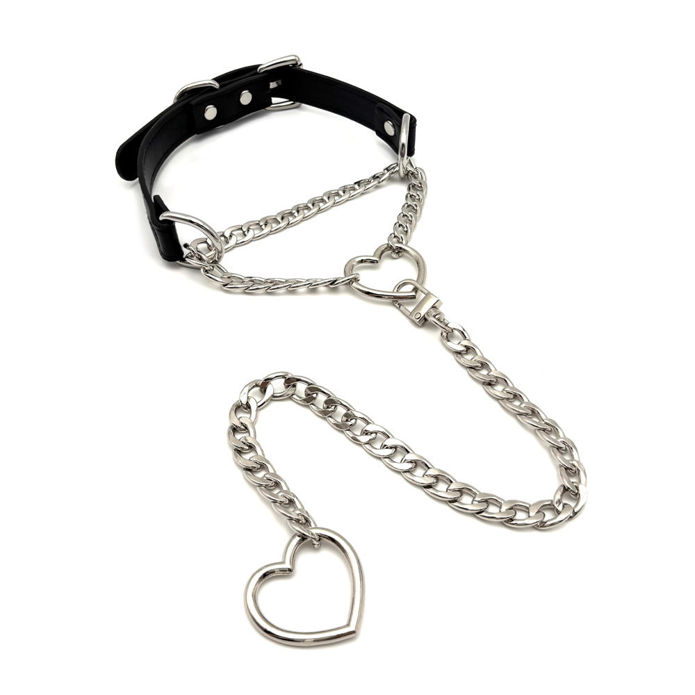 FlexiHerz™ Halsband mit Herzkette