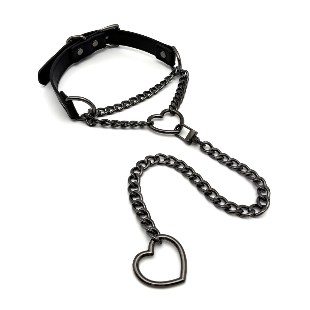 FlexiHerz™ Halsband mit Herzkette