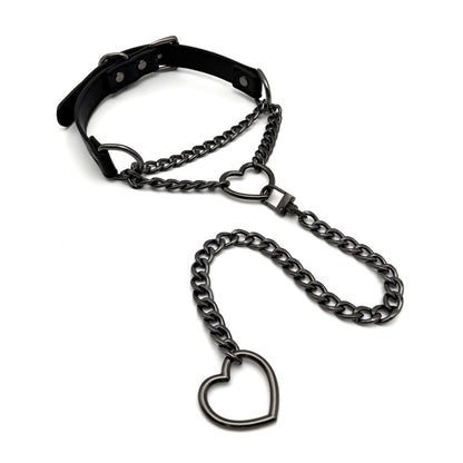 FlexiHerz™ Halsband mit Herzkette