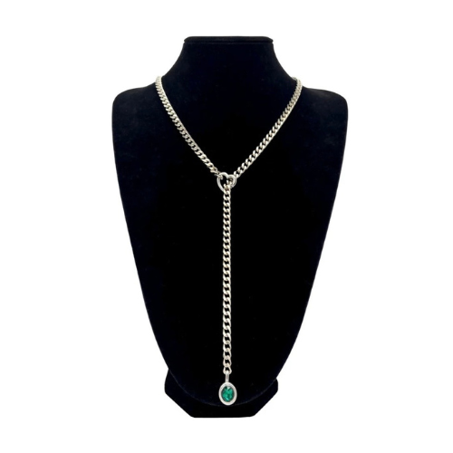 FlexiHerz™ Kristall Charm Halskette