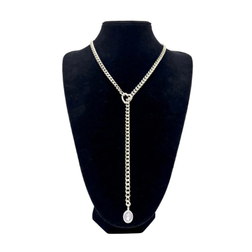 FlexiHerz™ Kristall Charm Halskette