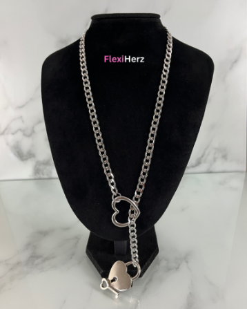 FlexiHerz™ Schlüssel & Schloss Kette