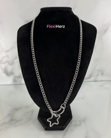 FlexiHerz™ Stern & Mond Kette